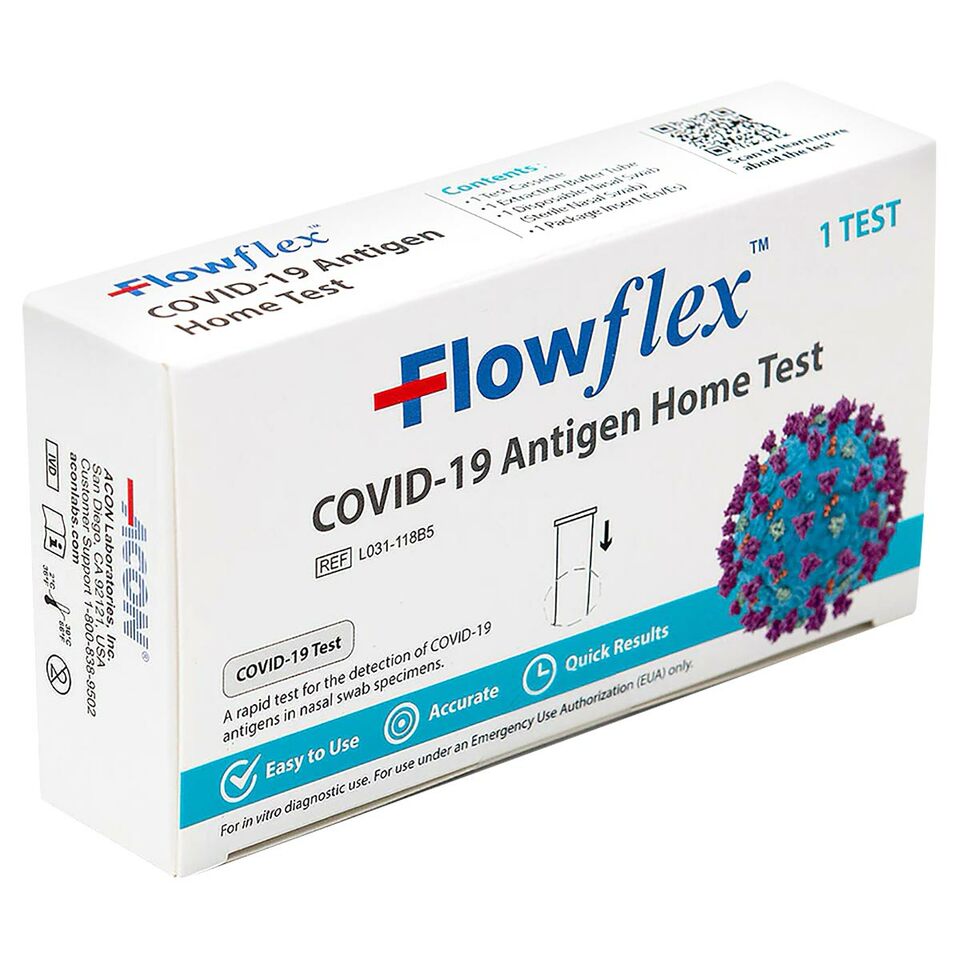 FlowFlex Covid-19 Home Test (No Shipping, Pick-Up Only.)