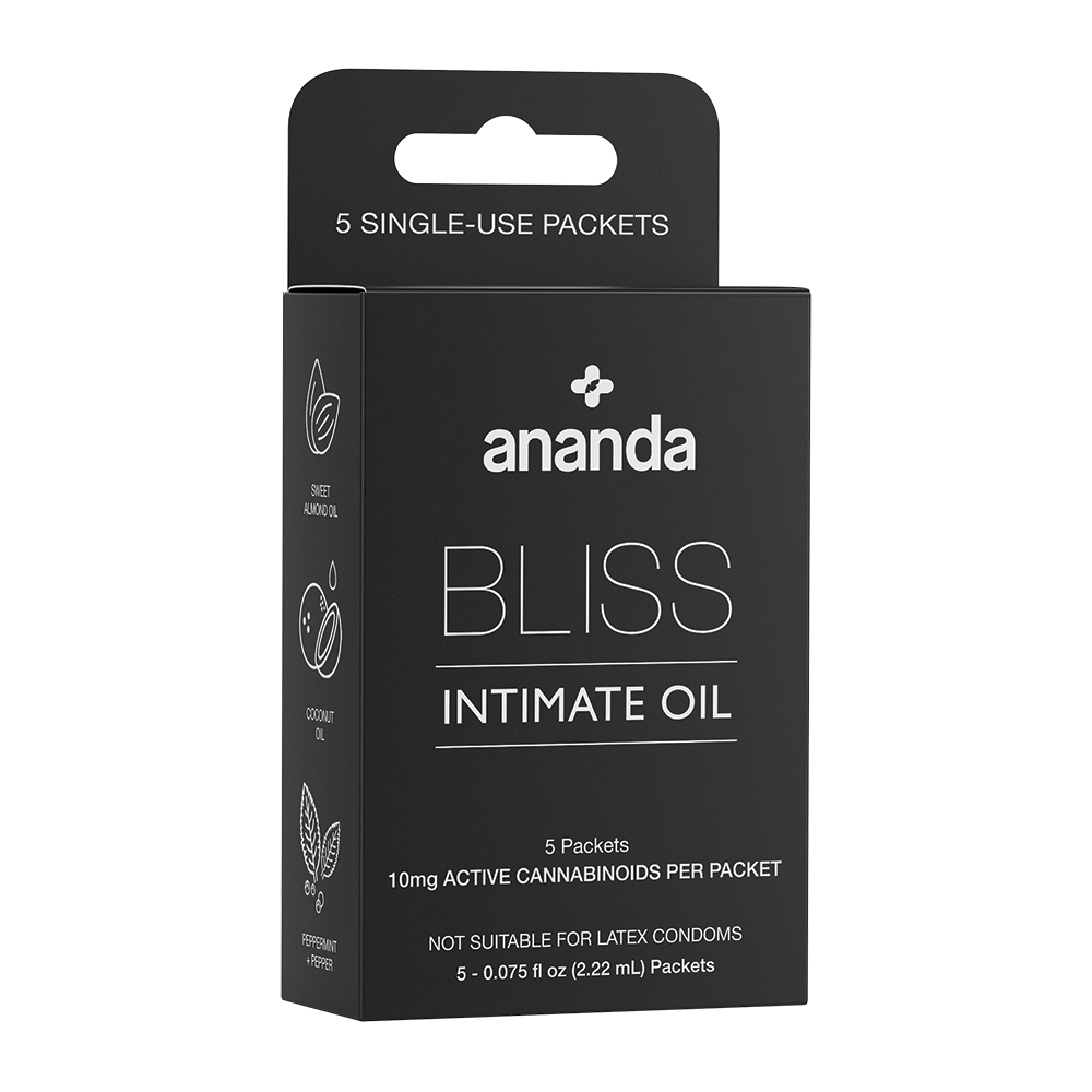 Ananda Bliss Intimate Oil Trial Packs 5-pack