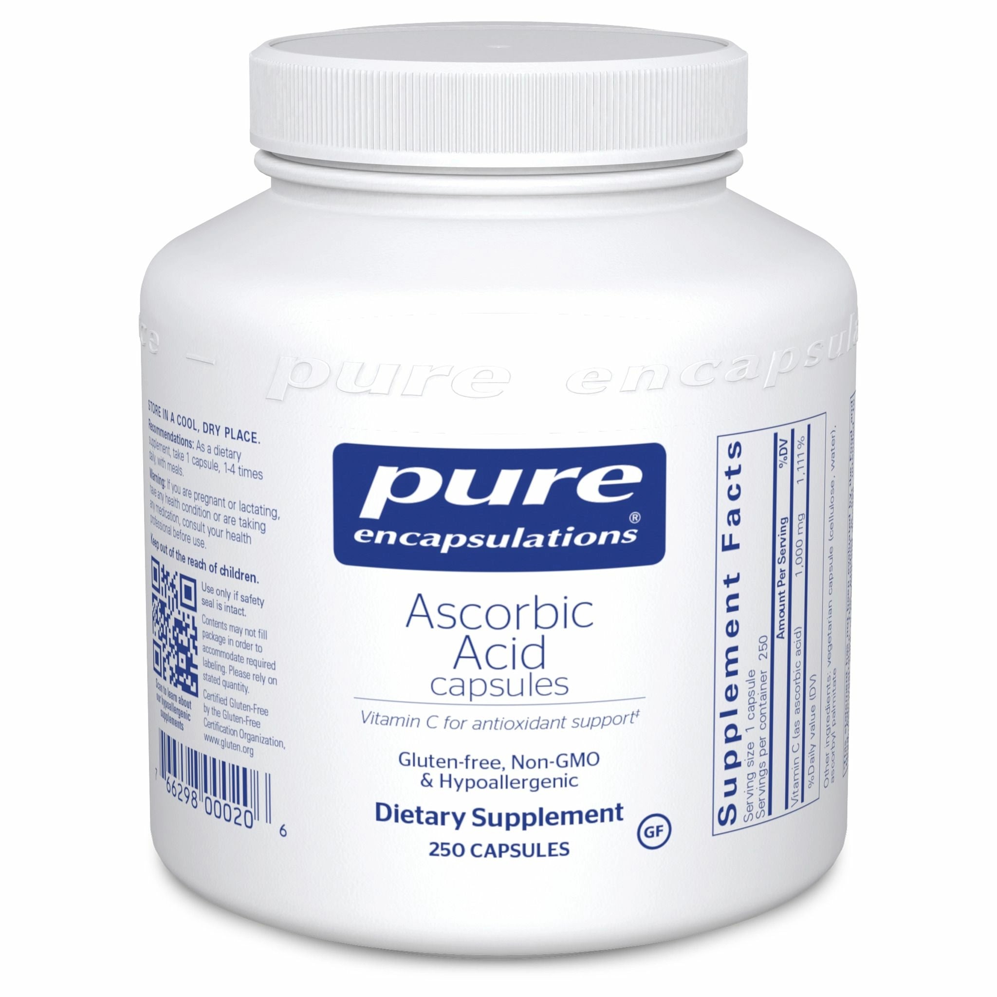 Pure Ascorbic Acid Capsules